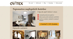 Desktop Screenshot of ovitex.sk